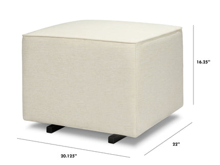 M13985VN,DaVinci,Davinci Universal Gliding Ottoman in Vanilla