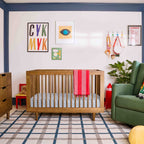 W4901L,DaVinci,Marley 3-In-1 Convertible Crib in Walnut