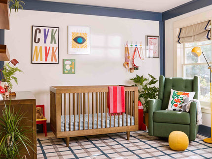 W4901L,DaVinci,Marley 3-In-1 Convertible Crib in Walnut