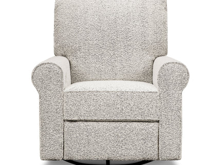 B17787BWB,Monogram by Namesake,Monroe Pillowback Power Recliner in Black White Boucle