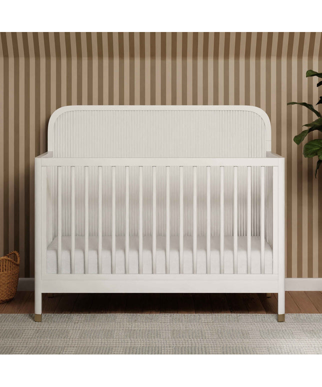 M26701RW,Namesake,Brimsley Tambour 4-in-1 Convertible Crib in Warm White
