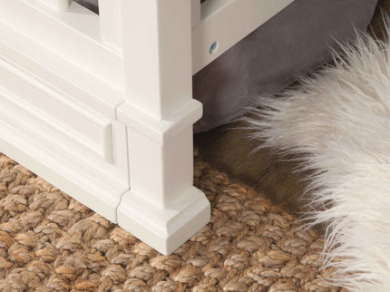 M10701RW,Namesake,Emma Regency 4-in-1 Convertible Crib in Warm White