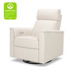 M17186PWB,Namesake,Willa Plus Power Glider Recliner w/ Power Headrest in Performance Ivory Boucle