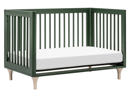M9001FRGRNX,Babyletto,Lolly 3-in-1 Convertible Crib w/Toddler Conversion  Forest Green/Washed Natural