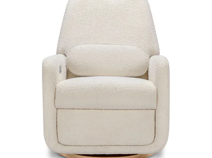 Arc Electronic Recliner and Swivel Glider in Boucle with USB port