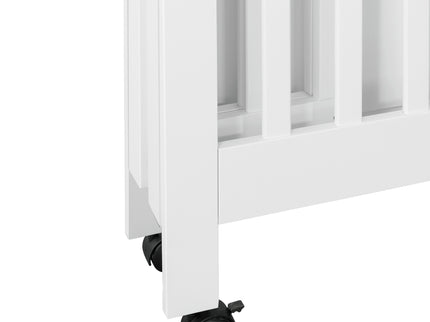 M6698W,Babyletto,Origami Mini Crib in White Finish