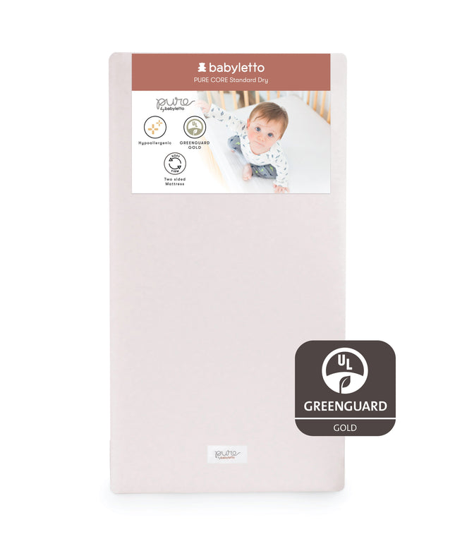 M5322BB,Babyletto,Pure Core Non-Toxic Crib Mattress w/Dry Waterproof Cover