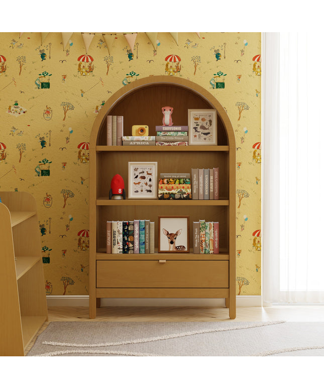 M25914HY,Babyletto Kids,Bondi Bookcase  Assembled in Honey