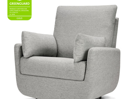 M24587FTG,DaVinci,Juno Swivel Glider in Frost Grey