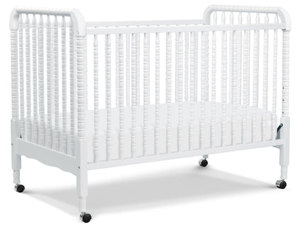 M7391W,DaVinci,Jenny Lind Stationary Crib In White Finish