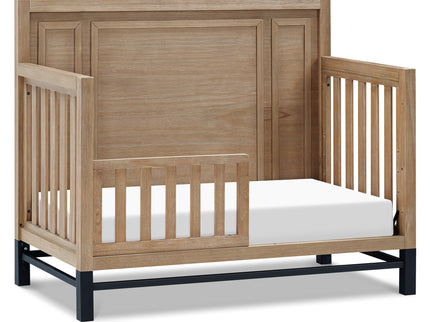 B25801DF,Monogram by Namesake,Newbern 4-in-1 Convertible Crib in Driftwood