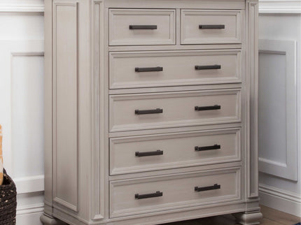 M17328MST,Namesake,Palermo 6-Drawer Chest in Moonstone