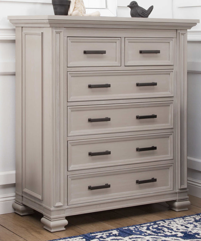 M17328MST,Namesake,Palermo 6-Drawer Chest in Moonstone