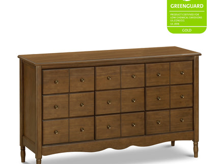 M7128NL,Namesake,Liberty 9-Drawer Assembled Dresser in Natural Walnut