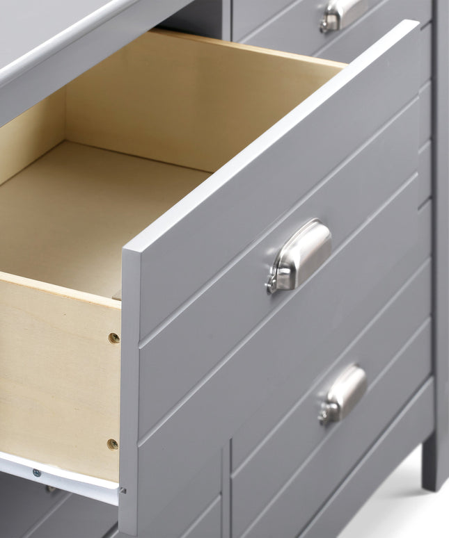 F16906G,Carter's,Nolan 6-Drawer Double Dresser in Grey