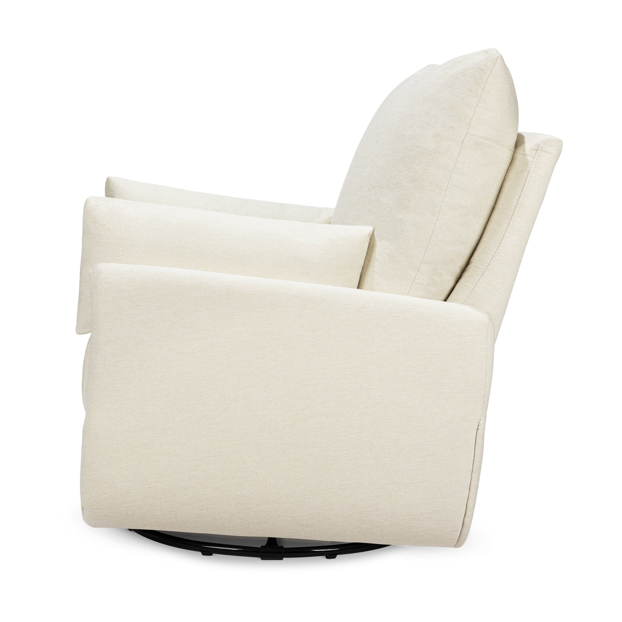 M24587VN,DaVinci,Juno Swivel Glider in Vanilla