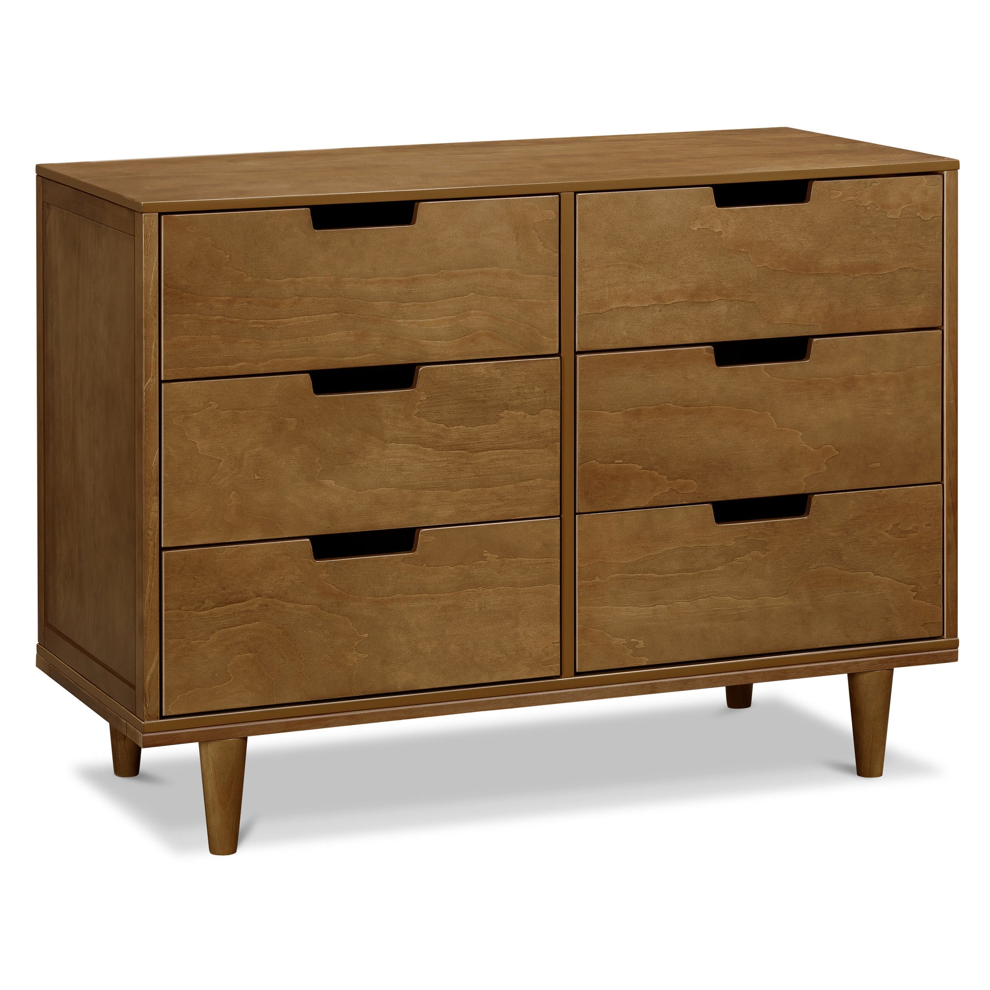 W4926L,DaVinci,Marley 6-Drawer Double Dresser in Walnut