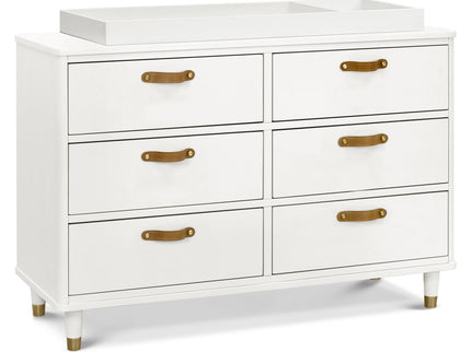 B14316RW,Namesake,Tanner 6-Drawer Dresser in Warm White