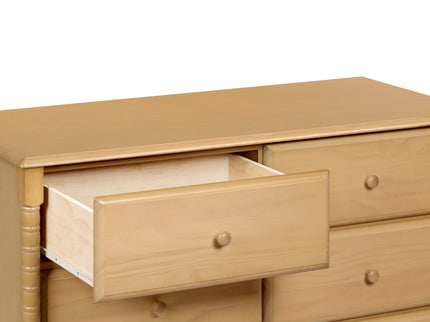 M7326HY,DaVinci,Jenny Lind Spindle 6-Drawer Dresser in Honey