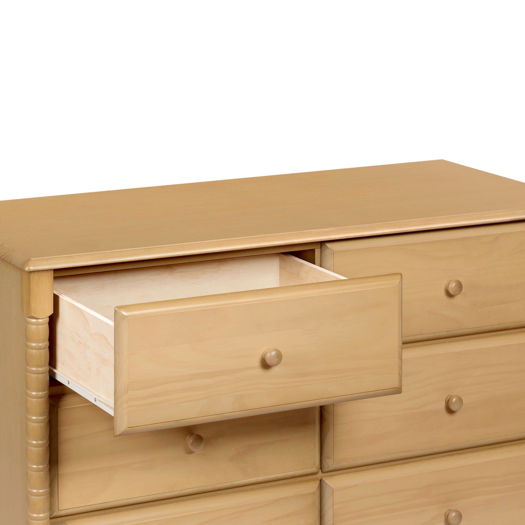 M7326HY,DaVinci,Jenny Lind Spindle 6-Drawer Dresser in Honey