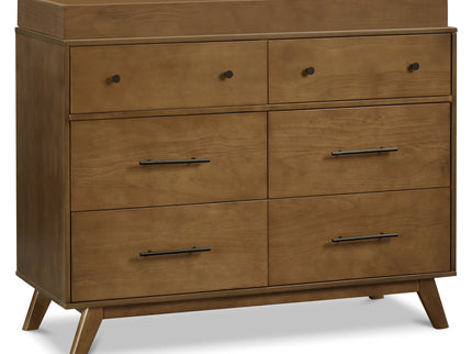 M22526L,DaVinci,Otto 6-Drawer Dresser in Walnut