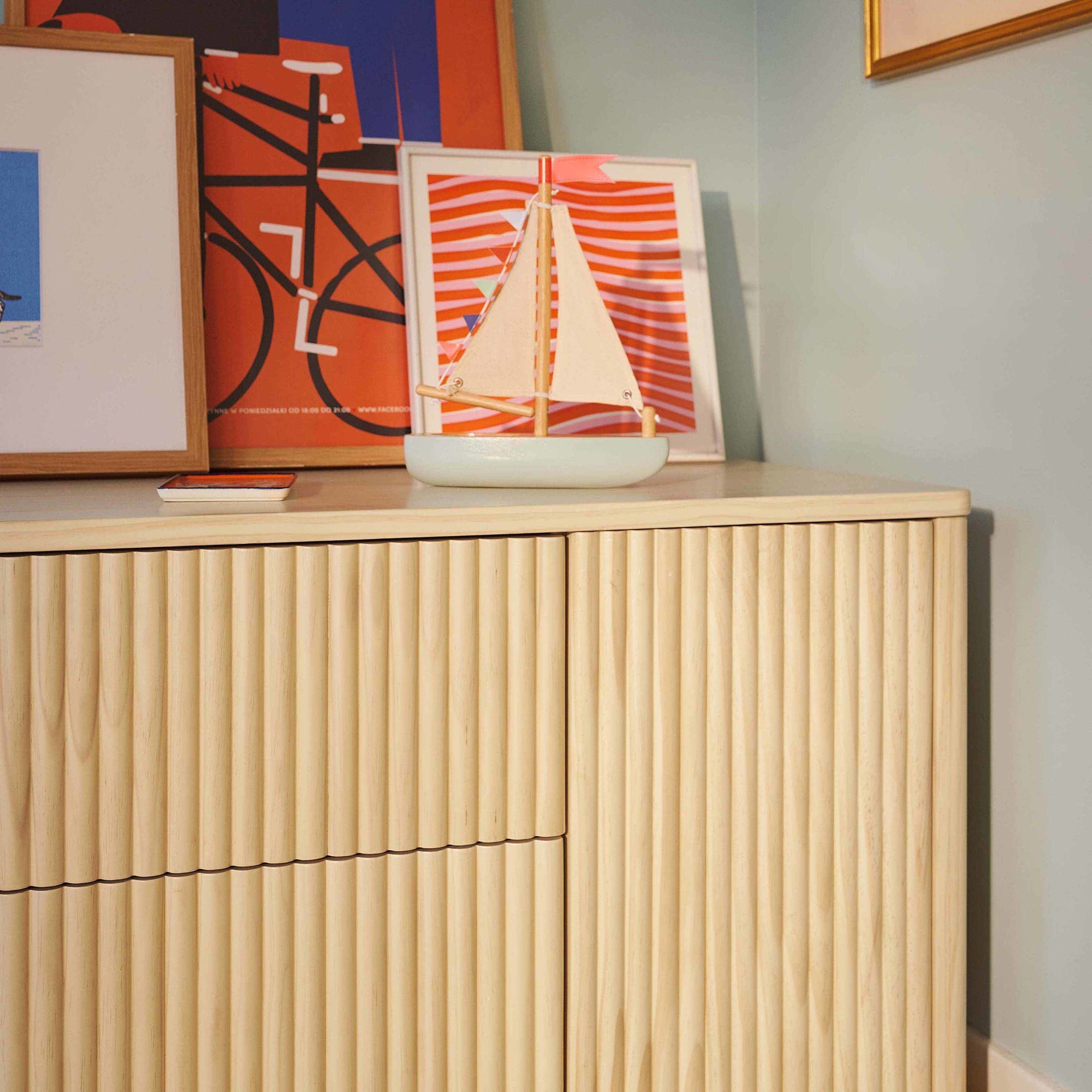M29816BD,Babyletto,Pogo Tambour Assembled Dresser in Blonde
