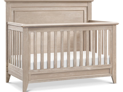 M24401SDB,Monogram by Namesake,Beckett Rustic 4-in-1 Convertible Flat Top Crib in Sandbar