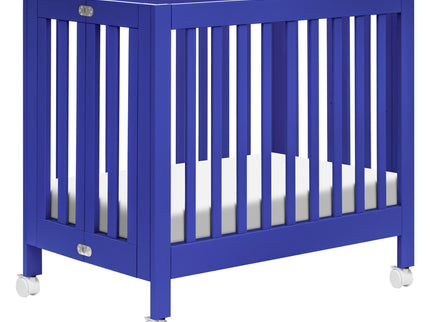 M6698CBT,Babyletto,Origami Mini Crib in Cobalt