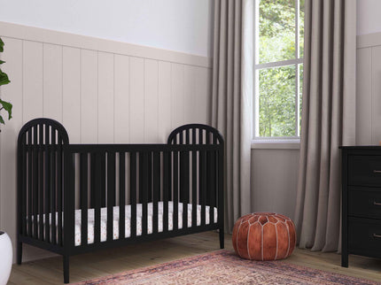 M23901E,DaVinci,Beau 3-in-1 Convertible Crib in Ebony