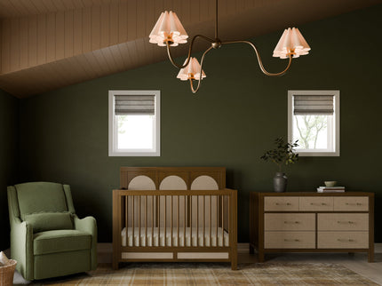 M24816NLPSEW,Namesake,Eloise 7-Drawer Assembled Dresser in Natural Walnut & Performance Sand Eco-Weave