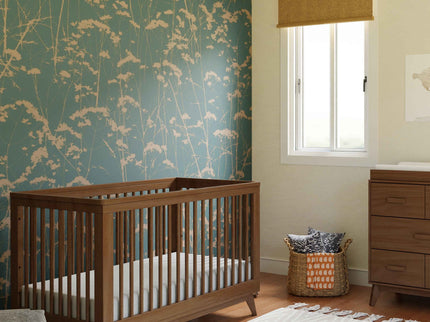 M5801NL,Babyletto,Scoot 3-in-1 Convertible Crib w/Toddler Bed Conversion Kit in Natural Walnut