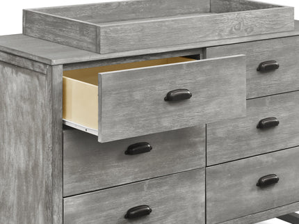 M13516CTG,DaVinci,Fairway 6-Drawer Double Dresser in Cottage Grey