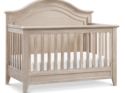 M34401SDB,Monogram by Namesake,Beckett Rustic 4-in-1 Convertible Curve Top Crib in Sandbar