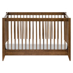 M10301NL,Babyletto,Sprout 4-in-1 Convertible Crib w/Toddler Bed Conversion Kit in Natural Walnut