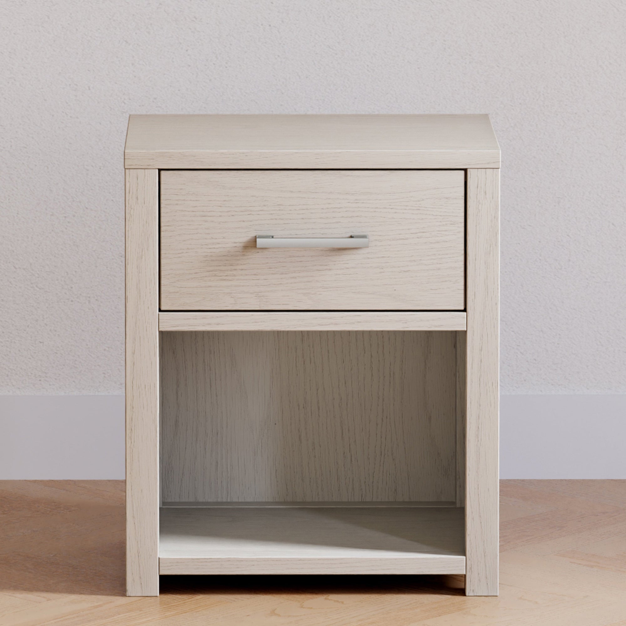 B26460WDF,Monogram by Namesake,Hemsted Nightstand  Assembled in White Driftwood