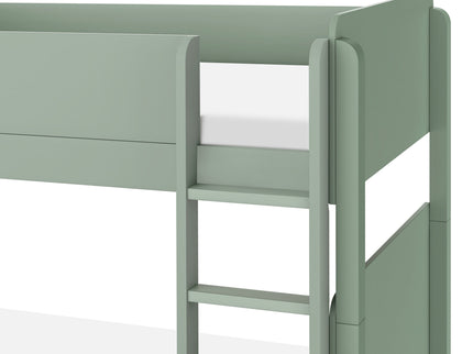 M18494LS,Babyletto Kids,TipToe Bunk Bed in Light Sage