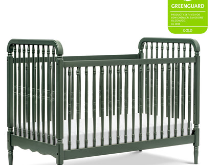 M7101FRGR,Namesake,Liberty 3-in-1 Convertible Spindle Crib w/Toddler Bed Conversion Kit in Forest Green