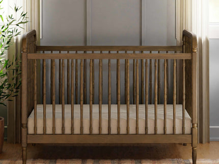 M7101NL,Namesake,Liberty 3-in-1 Convertible Spindle Crib w/Toddler Bed Conversion Kit in Natural Walnut