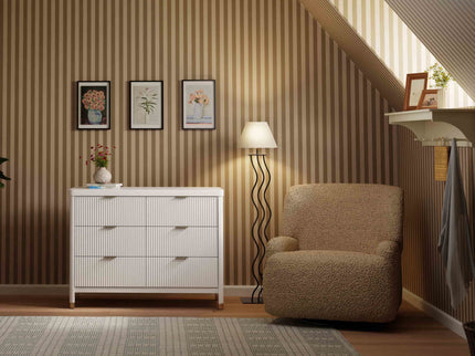 M27687CTS,Namesake,Winslow Extra Wide Recliner and Swivel Glider in Cortado Shearling