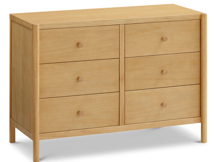 M25126HY,DaVinci,Birdie 6-Drawer Dresser in Honey