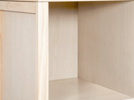 M4211NX,Babyletto,Hudson Cubby Bookcase in Washed Natural