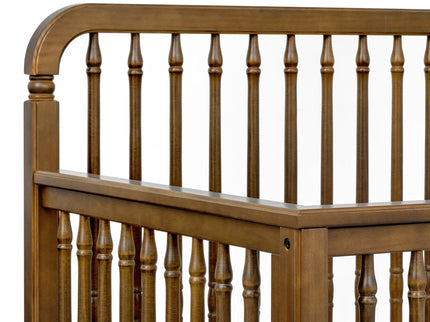 M7141NL,Namesake,Liberty 4-in-1 Convertible Spindle Crib in Natural Walnut