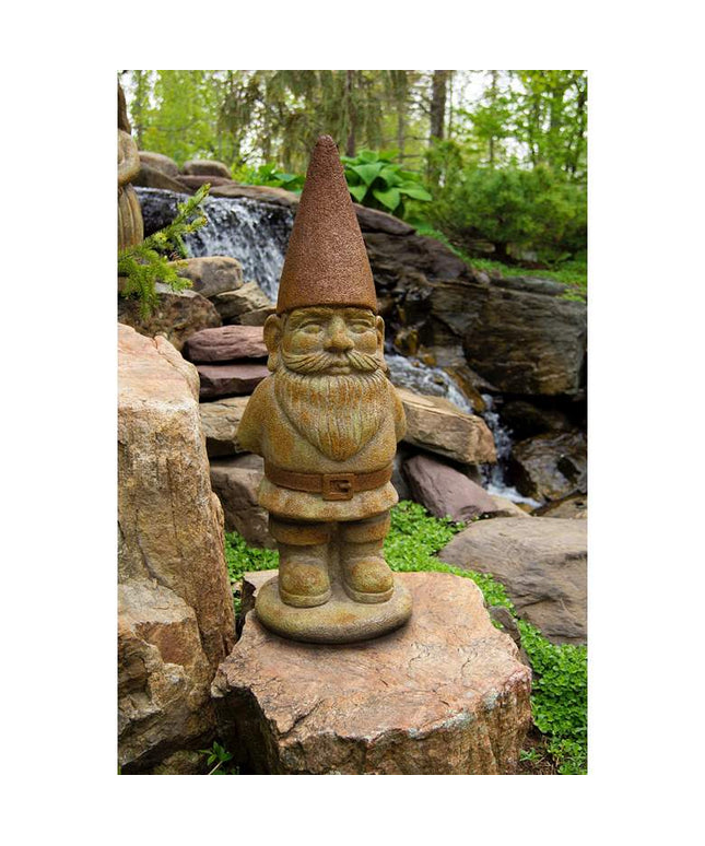 Ziggy the Gnome 29" High Relic Hi-Tone Outdoor Statue