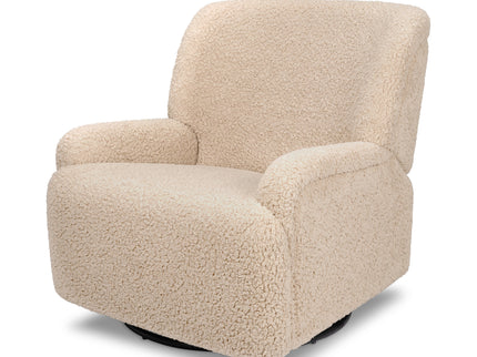 M27687CSG,Namesake,Winslow Extra Wide Recliner and Swivel Glider in Chai Shearling
