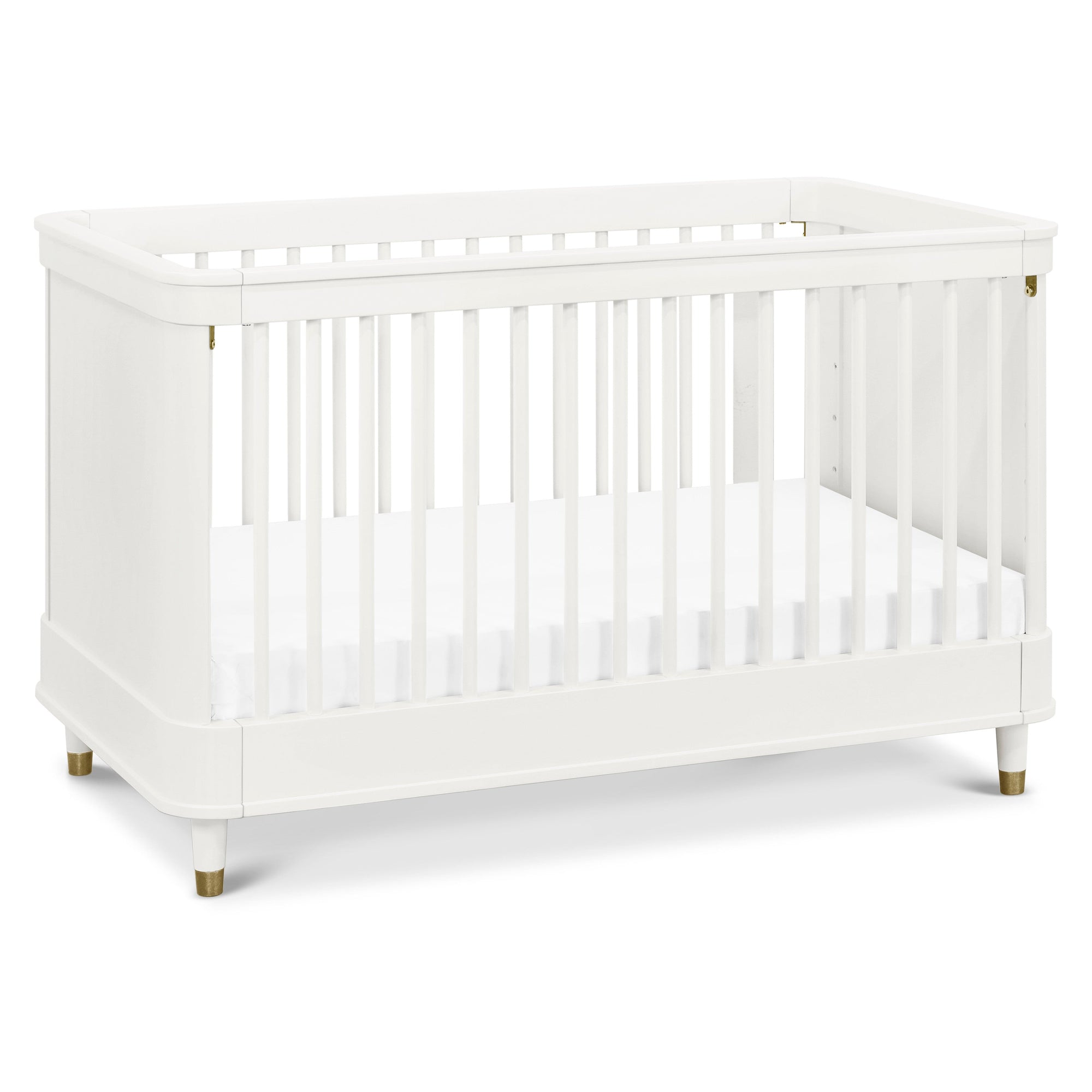B14301RW,Namesake,Tanner 3-in-1 Convertible Crib in Warm White
