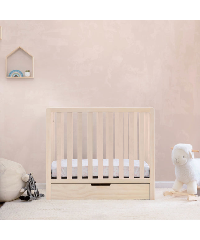 F11981NX,Carter's,Colby 4-in-1 Convertible Mini Crib w/ Trundle in Washed Natural