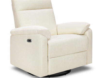 M24388VN,DaVinci,Suzy Electronic Swivel Recliner in Vanilla