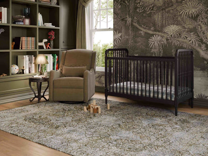 M7101B,Namesake,Liberty 3-in-1 Convertible Spindle Crib w/Toddler Bed Conversion Kit in Black