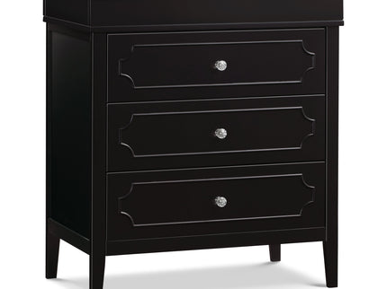 M11423E,DaVinci,Chloe Regency 3-Drawer Dresser in Ebony