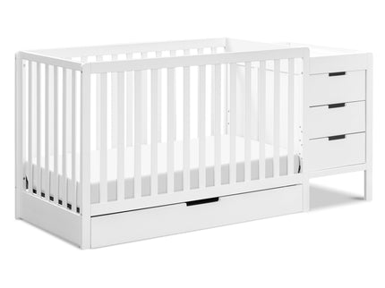 F11991W,Carter's,Colby 4-in-1 Convertible Crib & Changer Combo in White